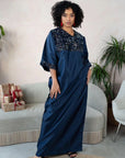 Sequin Silk Boubou Dress