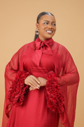 Elegant Statement Dresses – Red & Green Collection