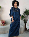 Sequin Silk Boubou Dress